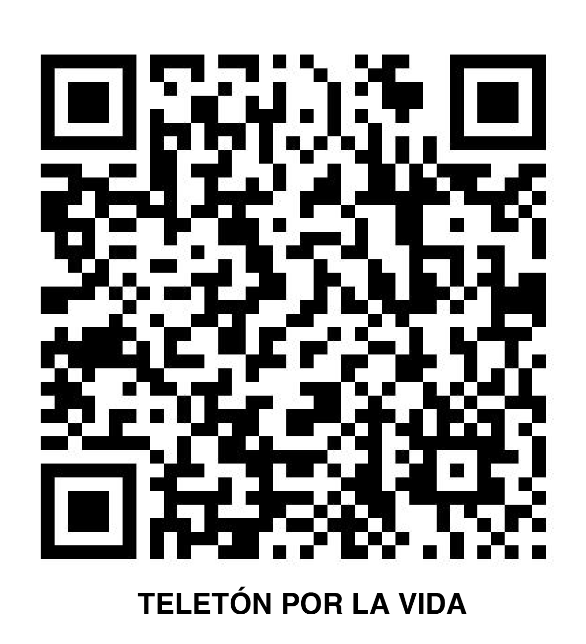 Código QR Teletón!